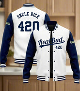 Custom Unisex Baseball Jacket RealBud Camo